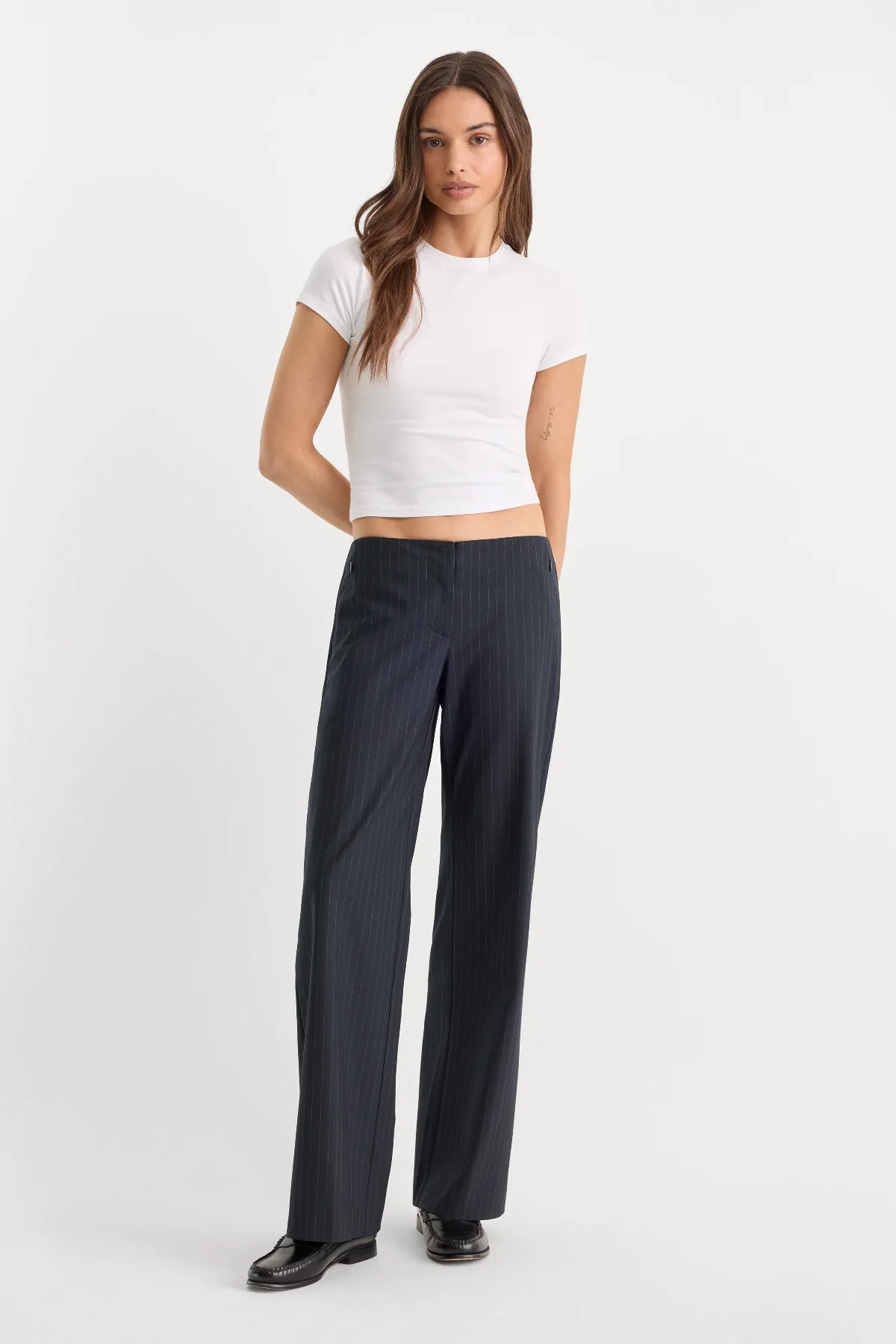 The Low Rise Trouser by Khloé Kardashian by GOOD AMERICAN