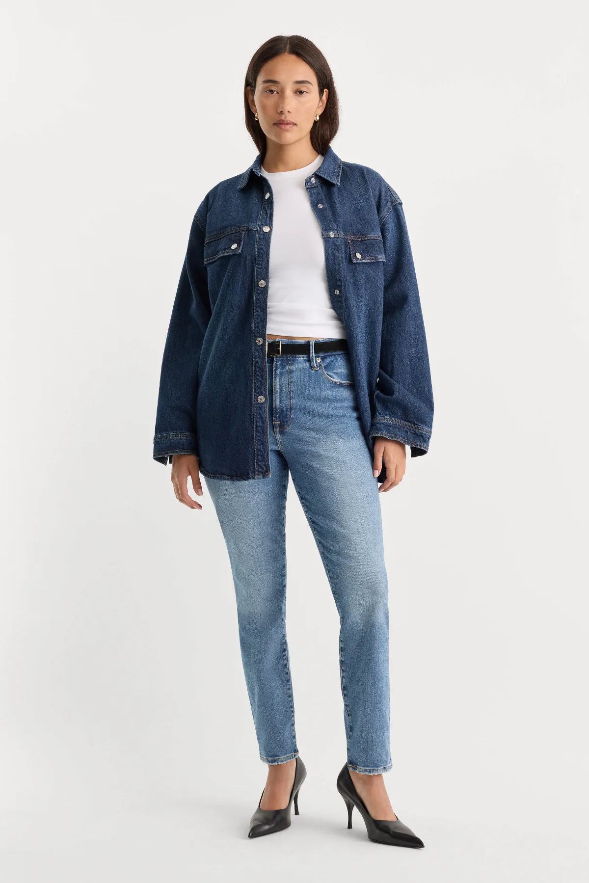 Always Fits Good Legs Skinny Jeans by Khloé Kardashian by GOOD AMERICAN