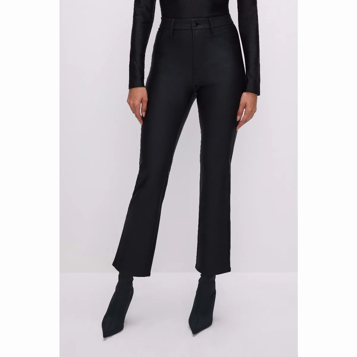 Compression Shine Straight Pants by GOOD AMERICAN
