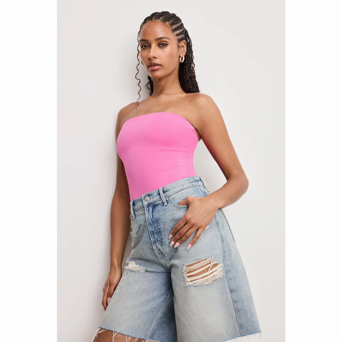Scuba Corset Strapless Bodysuit