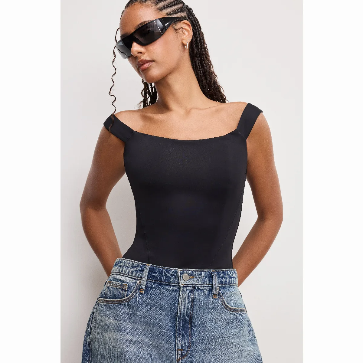 Scuba Corset Bodysuit by GOOD AMERICAN