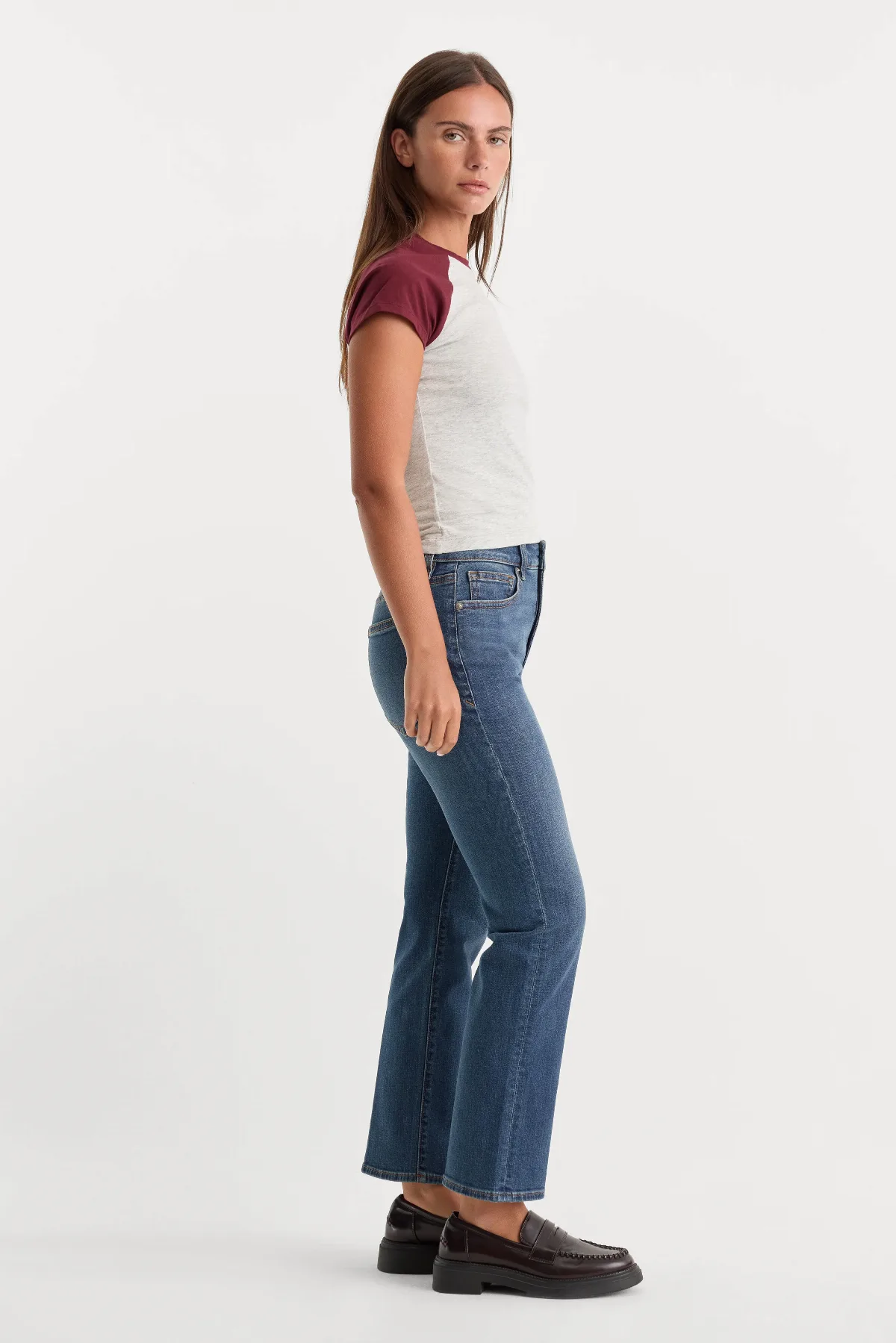 Good Legs Straight Jeans Long by Khloé Kardashian by GOOD AMERICAN