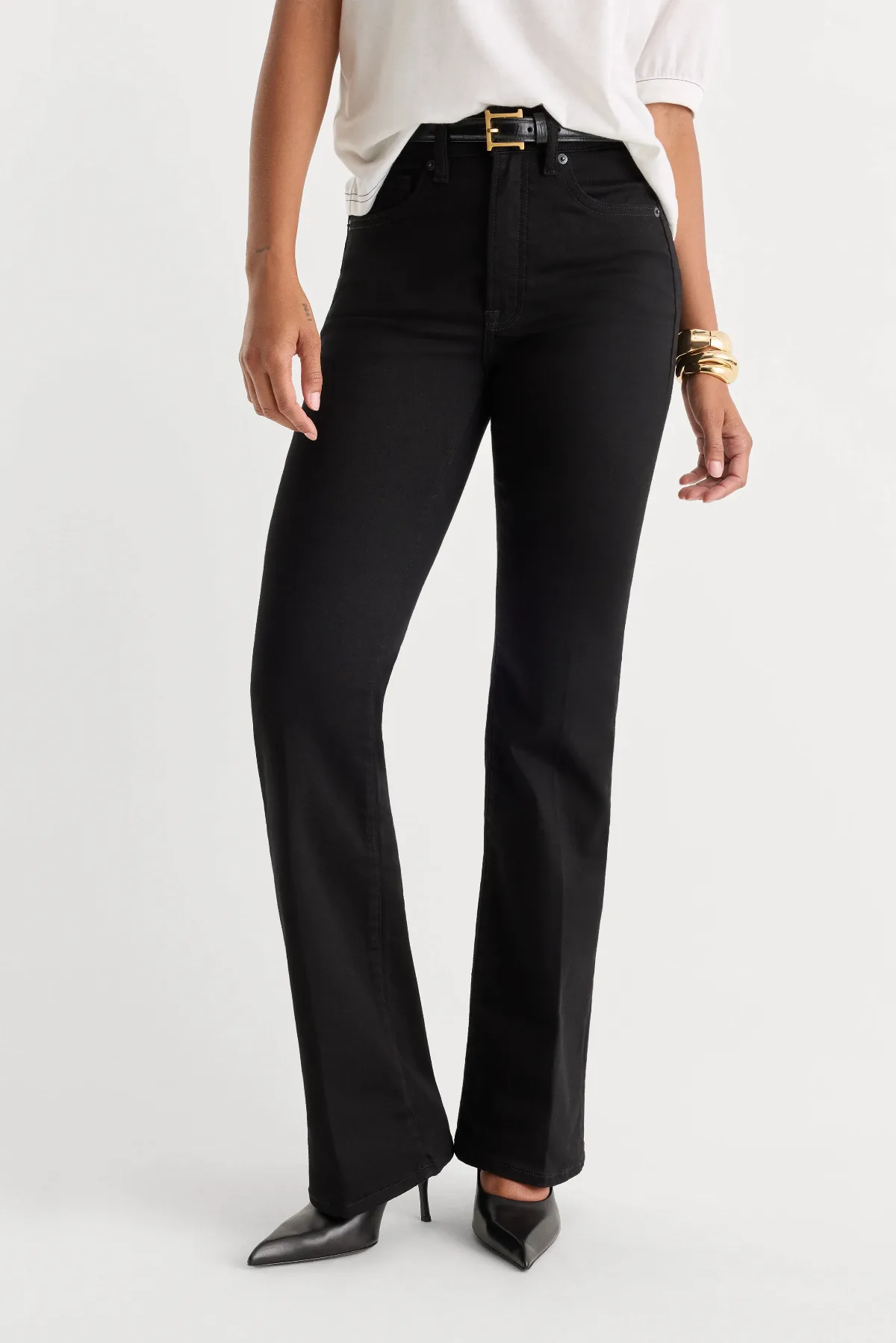 Always Fits Good Petite Bootcut Jeans by Khloé Kardashian by GOOD AMERICAN