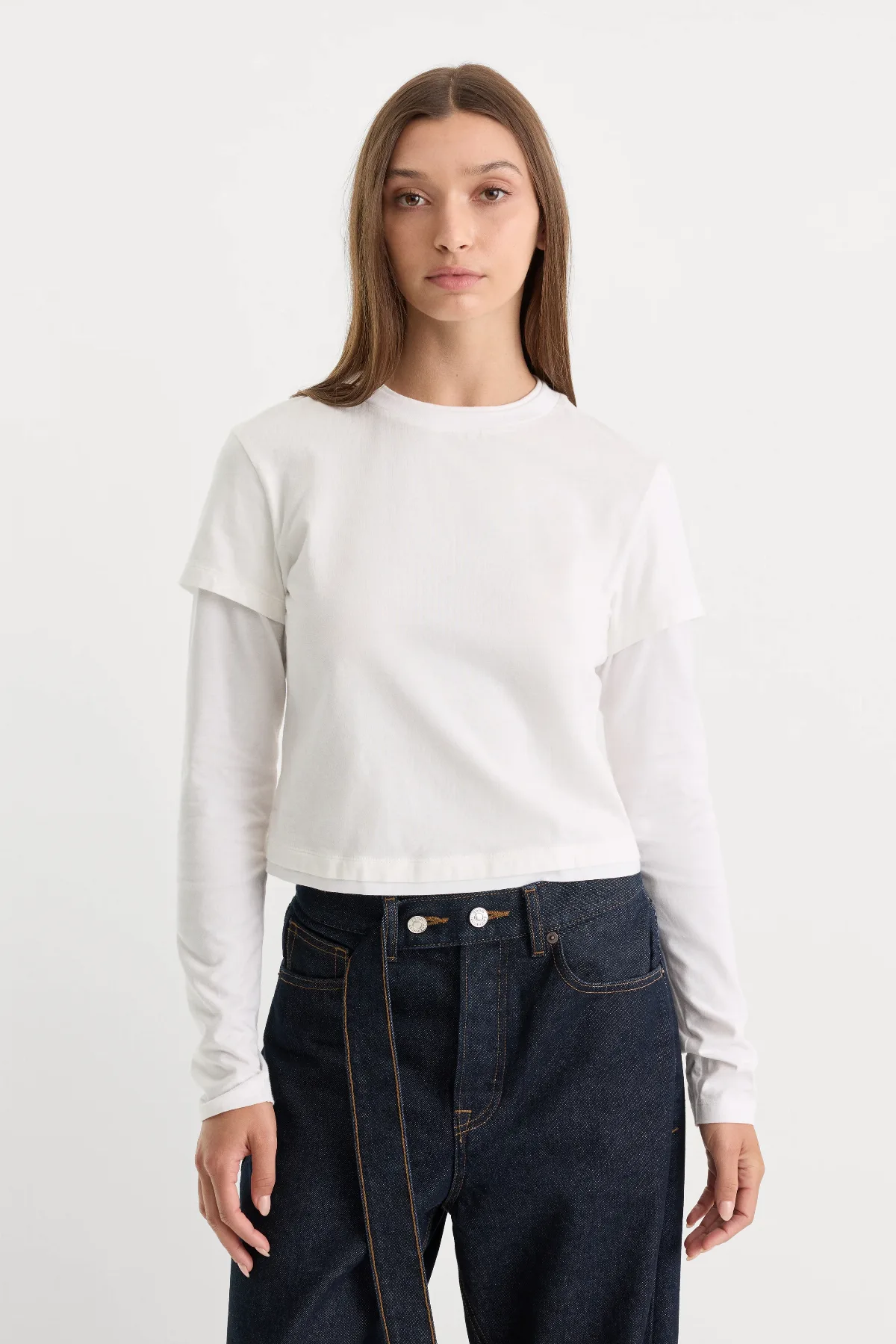 The Combo Layered Tee by Khloé Kardashian
