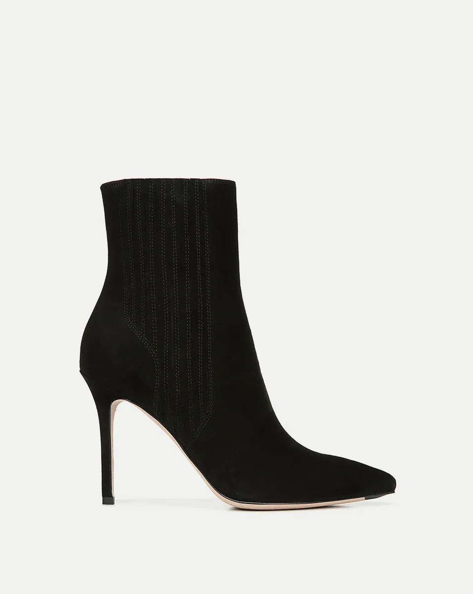 Lisa Stiletto High-Heel Ankle Boot by Veronica Beard