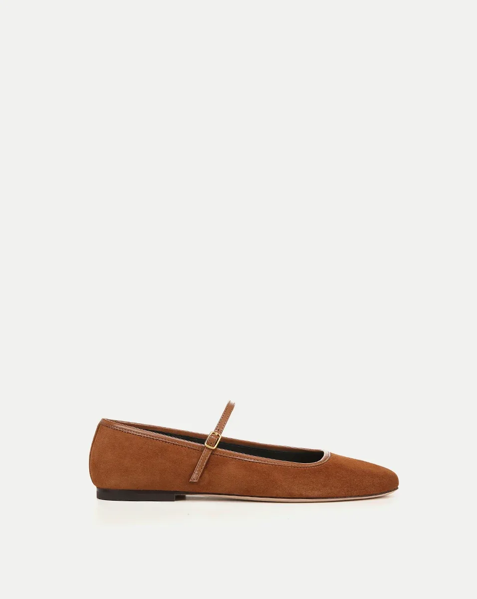 Ellie Suede Flat by Veronica Beard