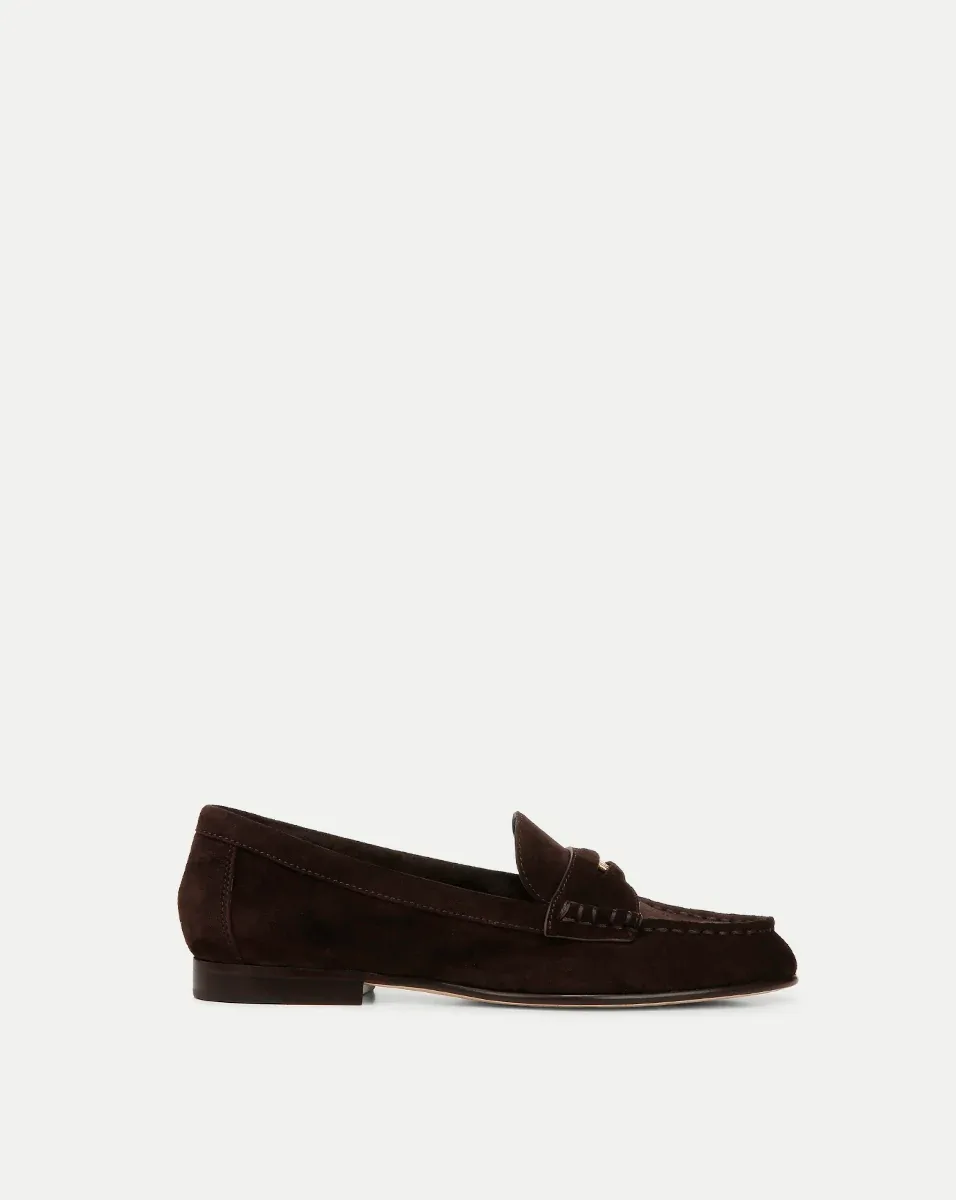 Penny Suede Loafer by Veronica Beard