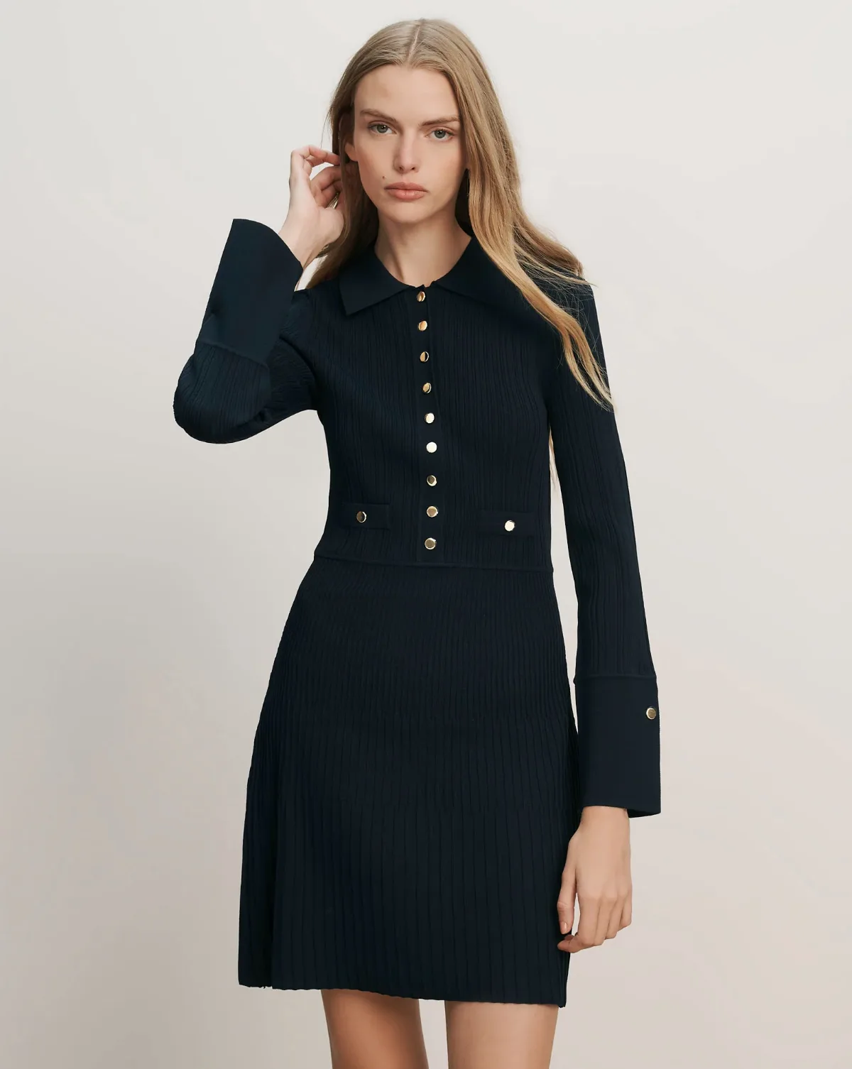 Lauper Knit Mini Dress by Veronica Beard