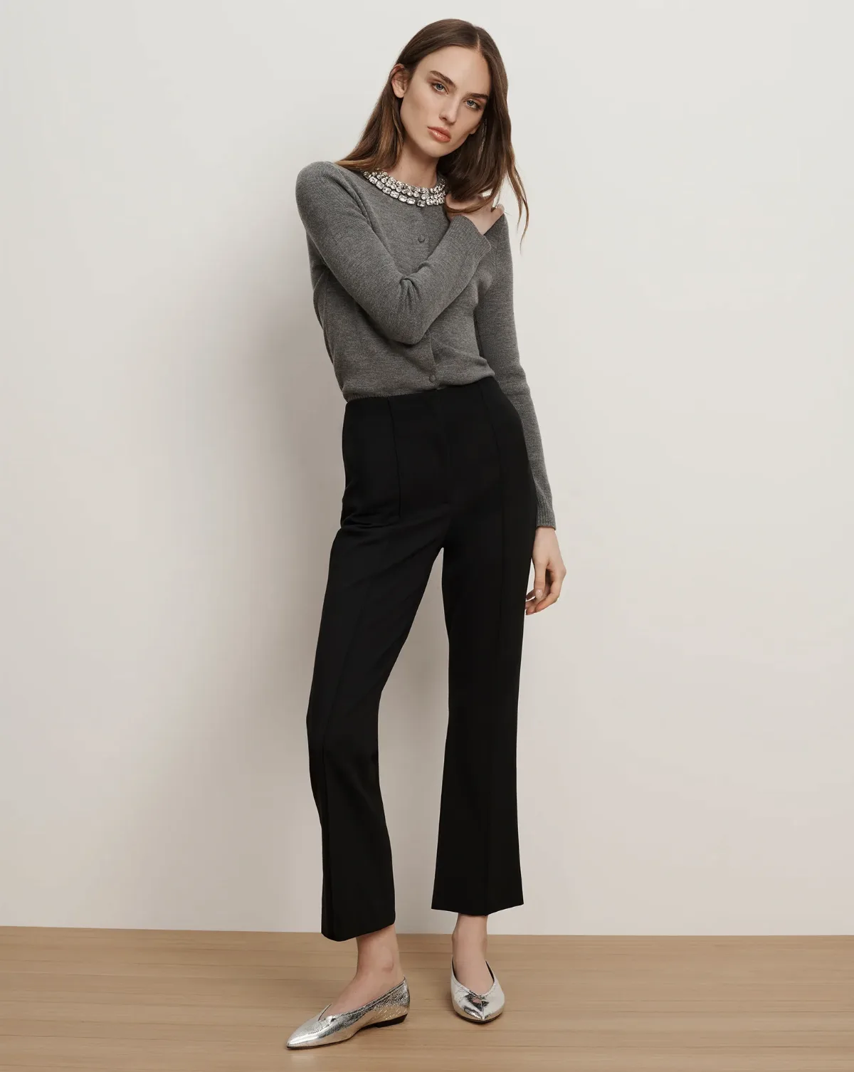 Kean Slim-Leg Pant by Veronica Beard