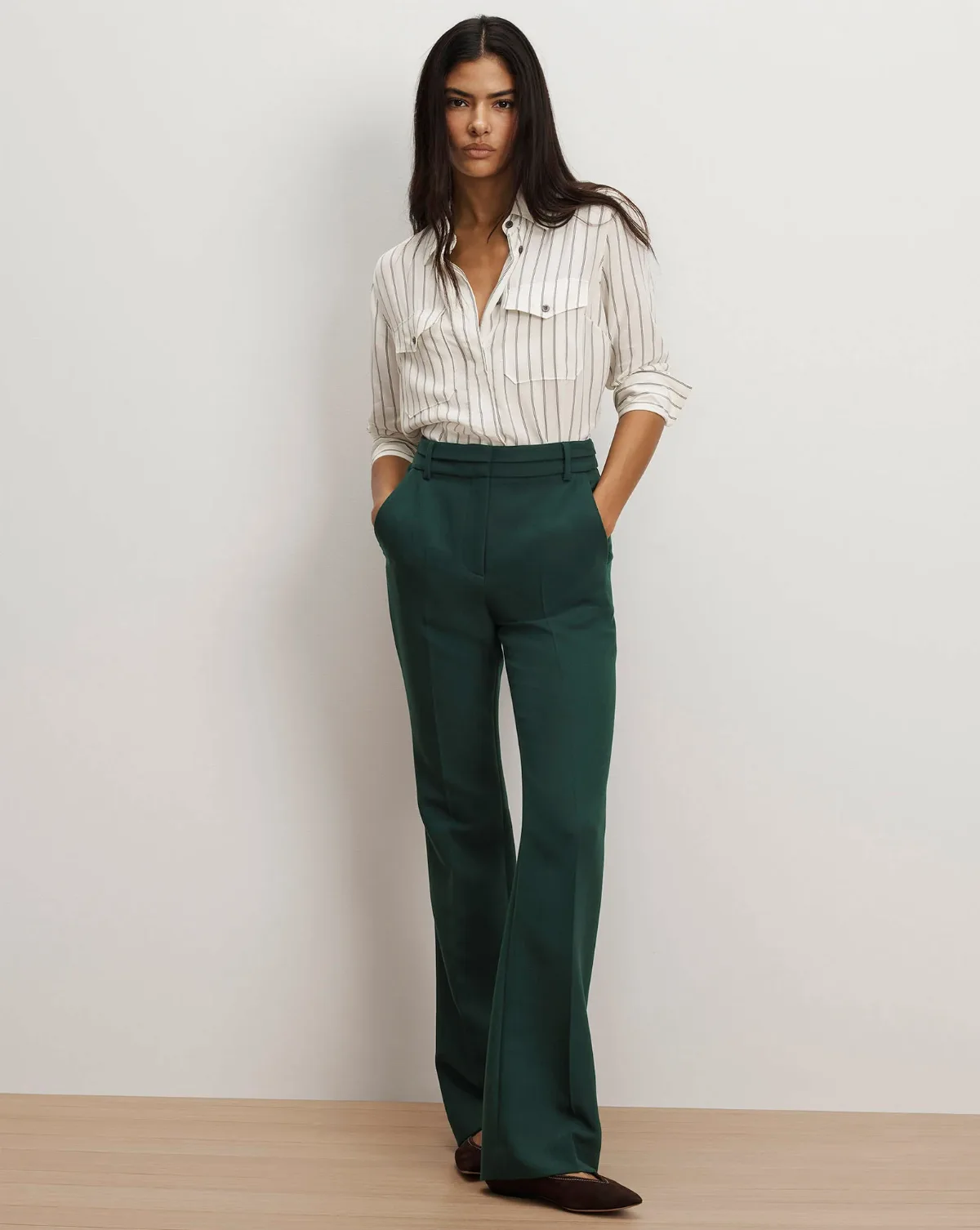 Melvin Flared Pant by Veronica Beard