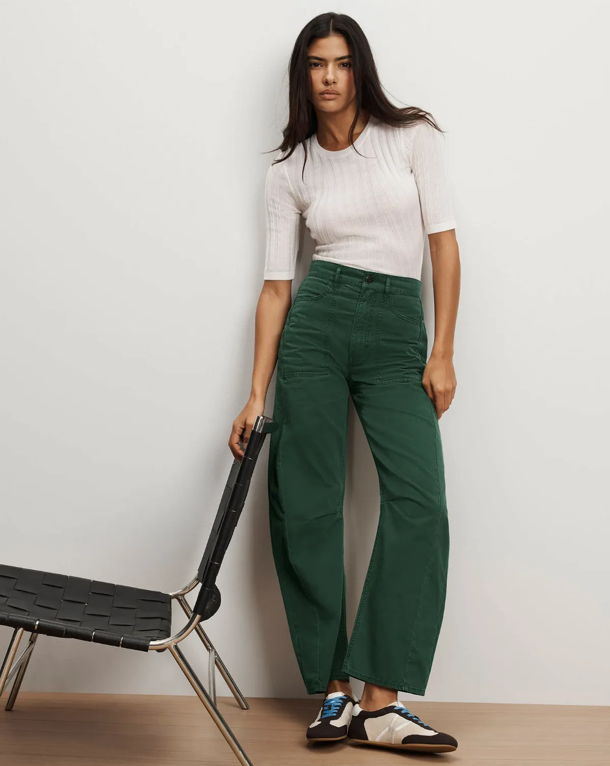 Sloan Barrel Pant by Veronica Beard