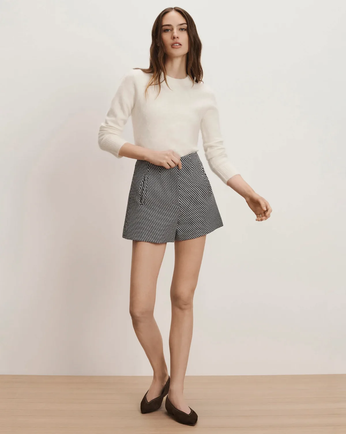 Jazmin Tweed Short by Veronica Beard