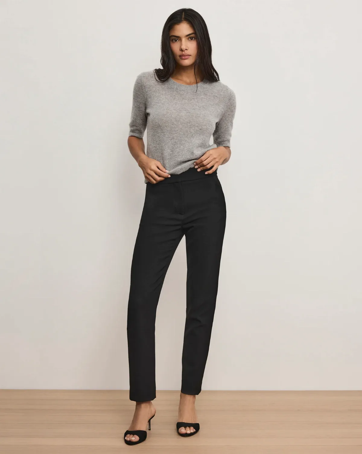 Renzo Clean Waistband Pant by Veronica Beard