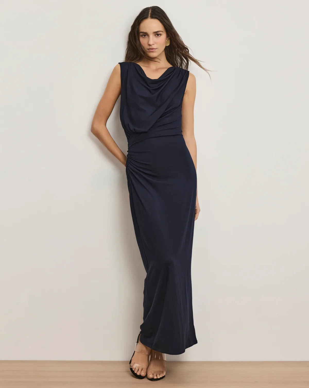 Kerilyn Ruched Maxi Dress by Veronica Beard