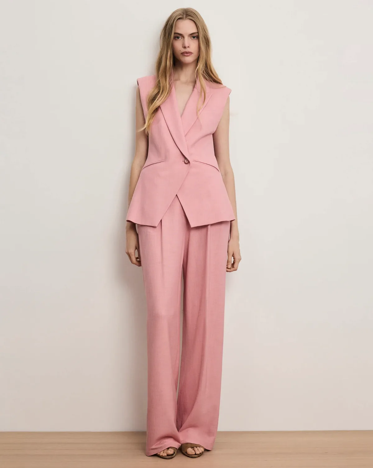 Marbeau Wide-Leg Pant by Veronica Beard