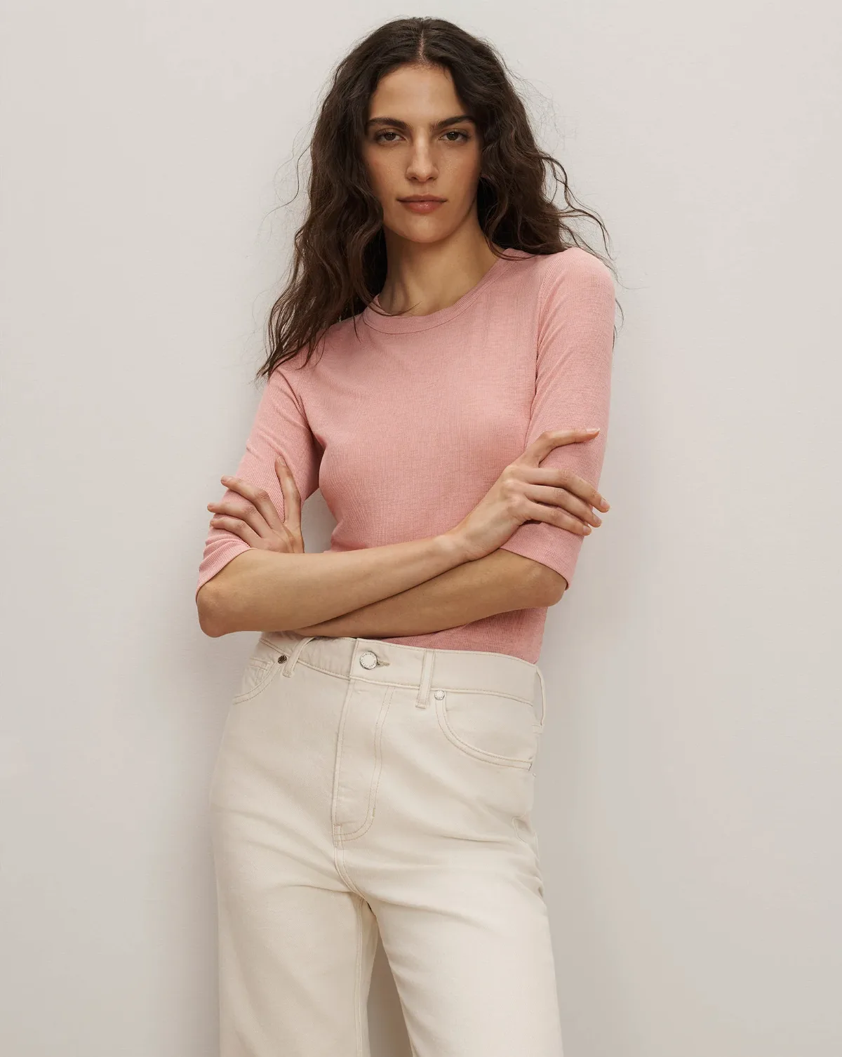 Auclair Knit T-Shirt by Veronica Beard