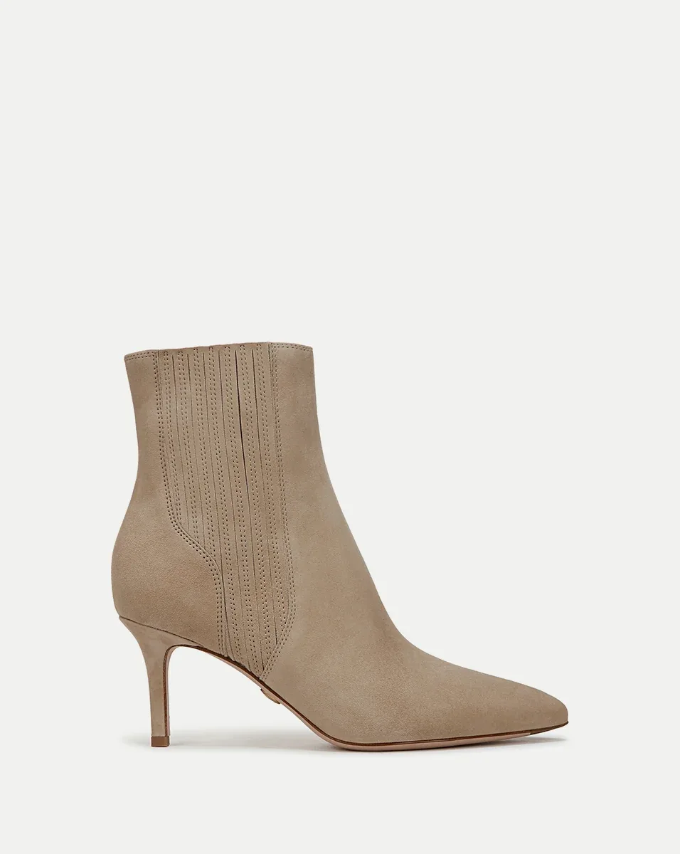 Lisa Mid-Heel Ankle Boot by Veronica Beard