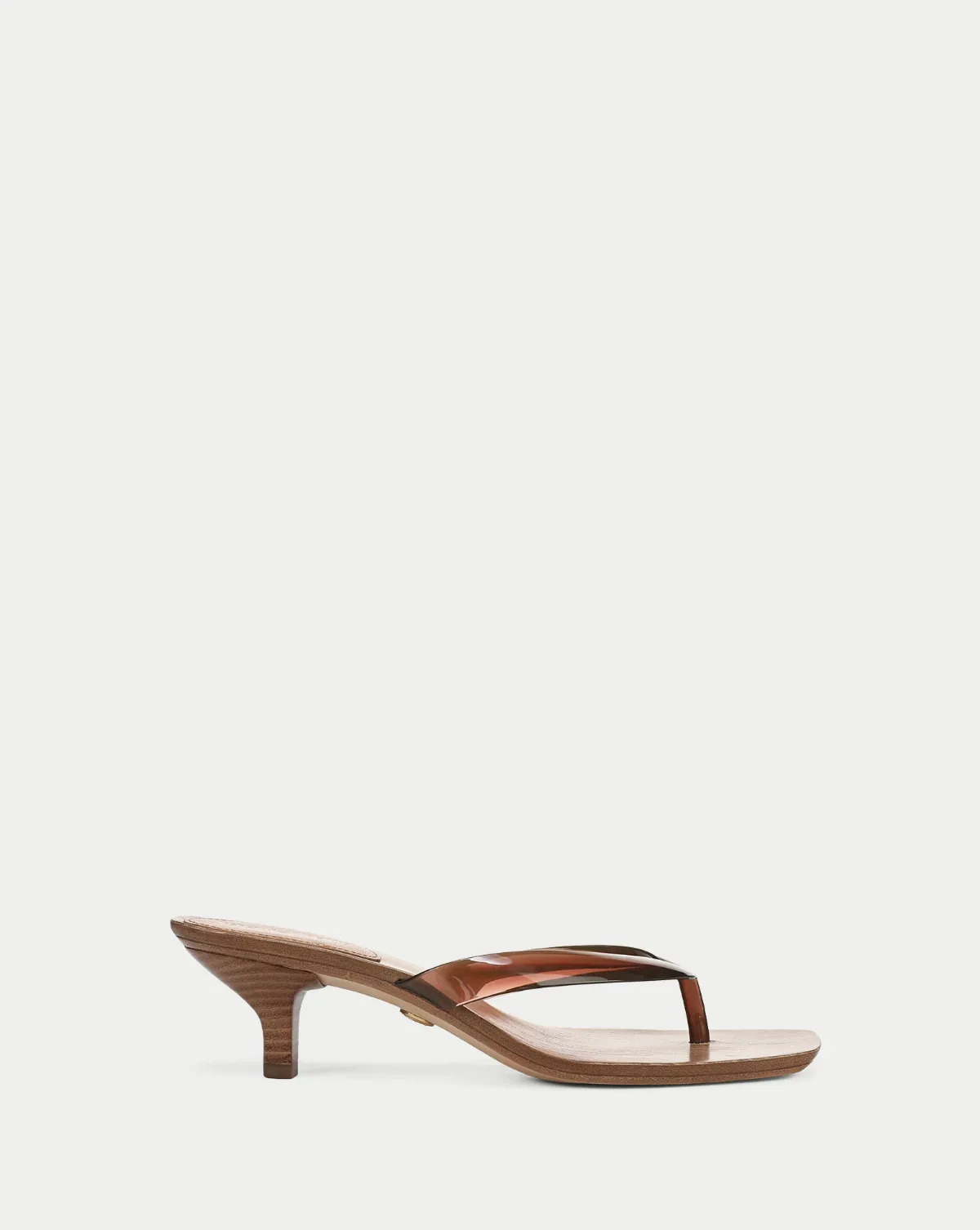 Clea Jelly Kitten-Heel Sandal