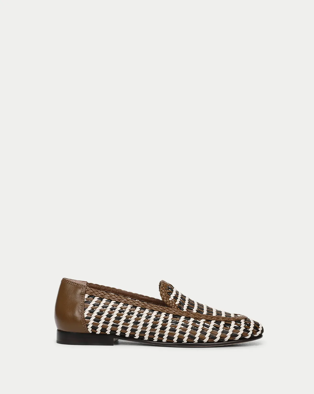 Prilla Woven Leather Loafer by Veronica Beard