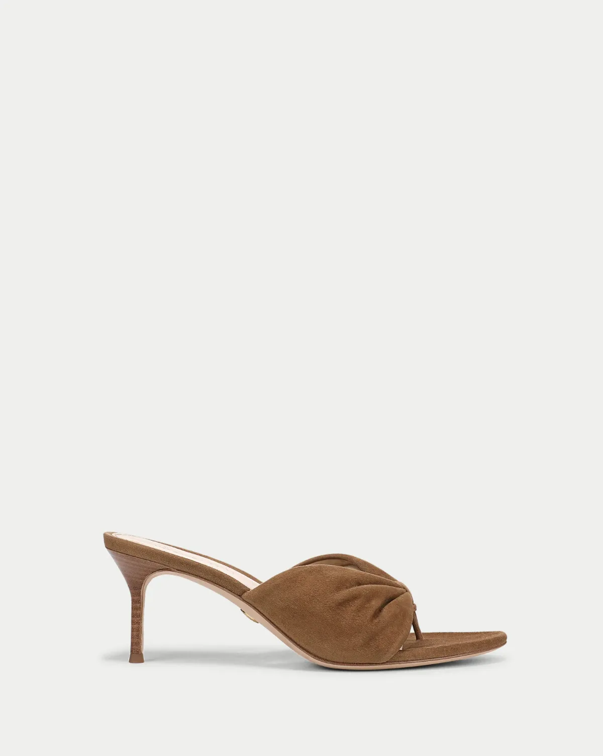 Tullia Suede Mid-Heel Sandal