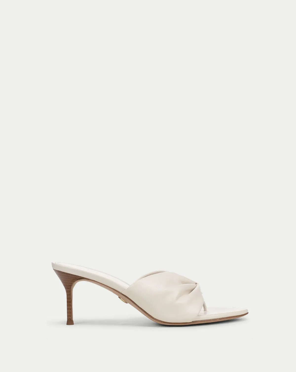 Tullia Leather Mid-Heel Sandal