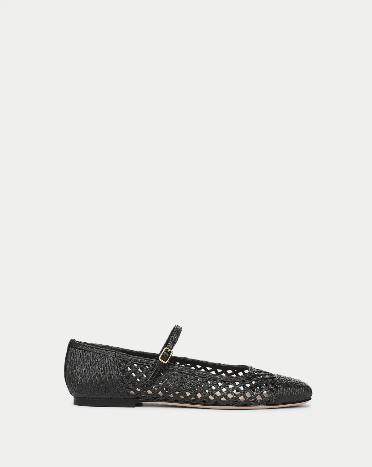 Ellie Raffia Flat by Veronica Beard