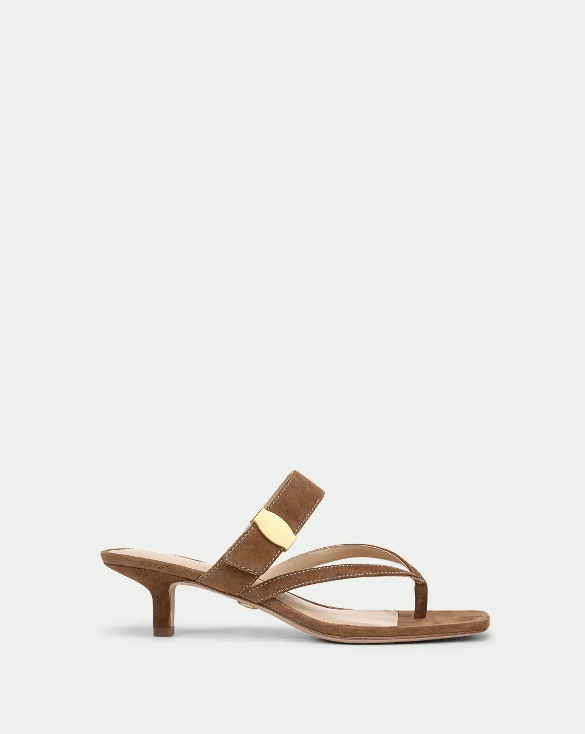 Salva Dash Kitten-Heel Sandal by Veronica Beard