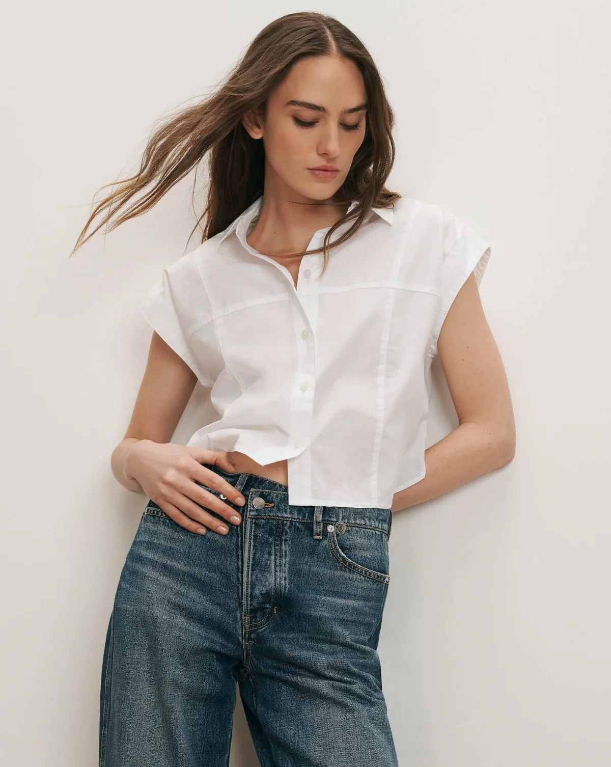 Nestor Button-Down Shirt by Veronica Beard