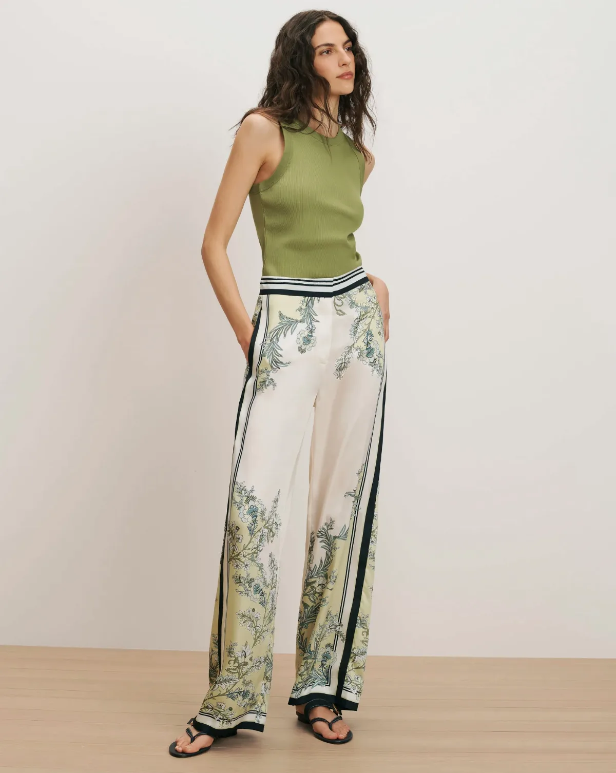 Grigore Wide-Leg Pant by Veronica Beard