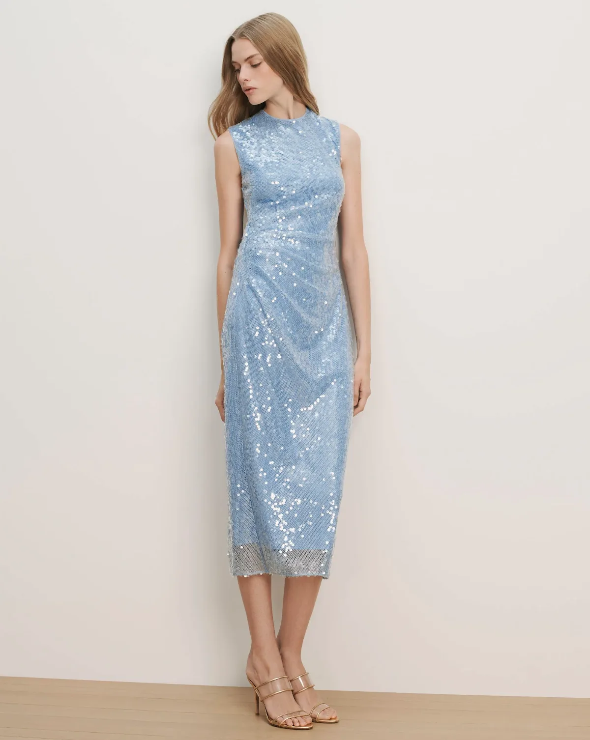 Kimberly Sequin Midi Dress by Veronica Beard