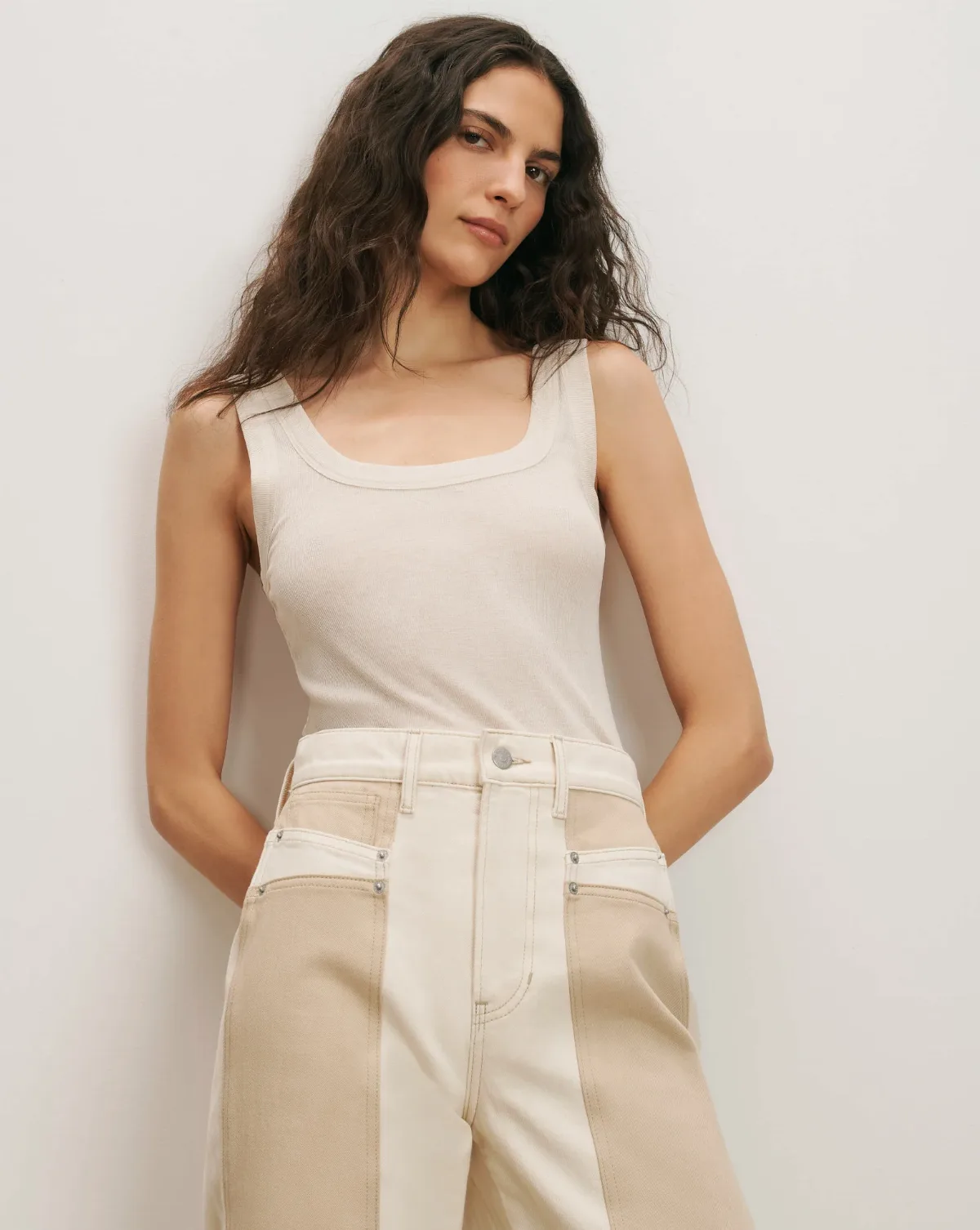 Belvedere Knit Tank Top by Veronica Beard