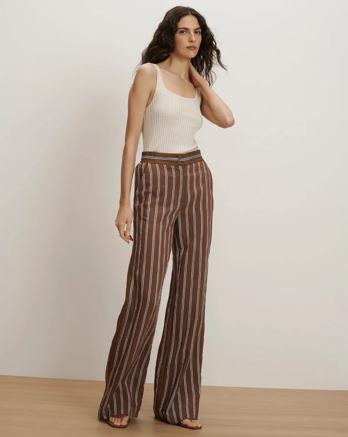 Carraway Wide-Leg Pant by Veronica Beard
