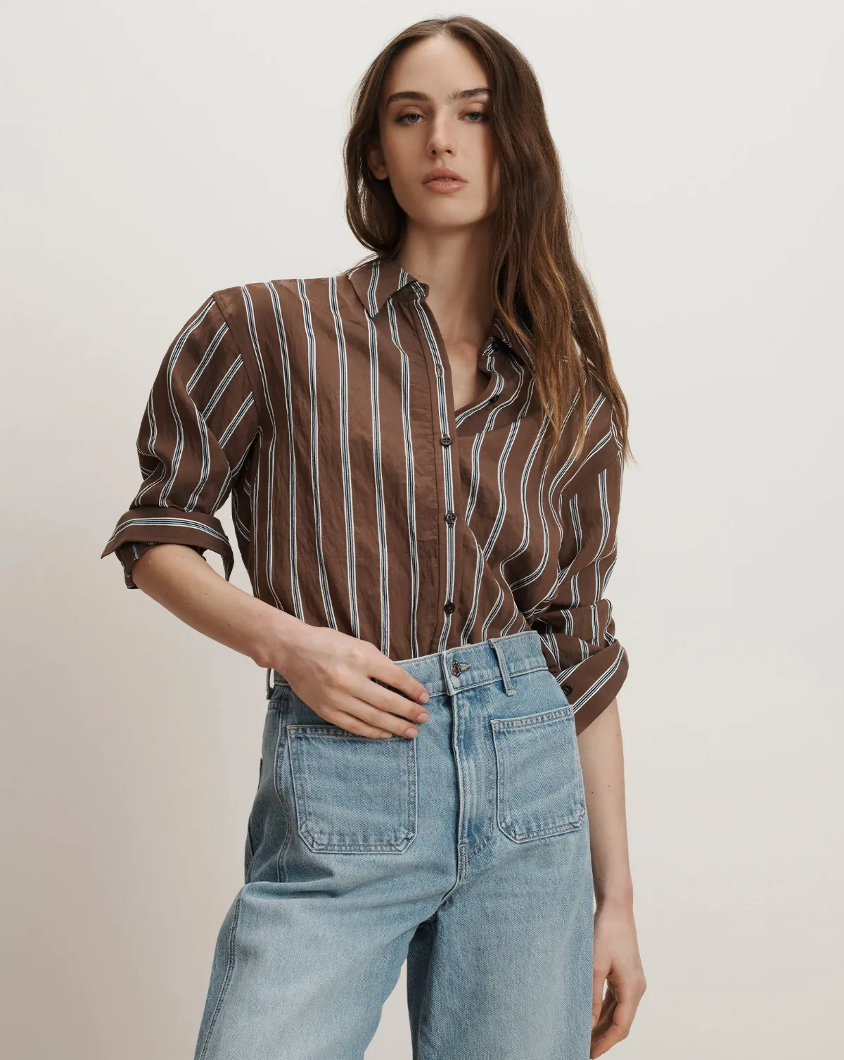 Lloyd Button-Down Shirt by Veronica Beard