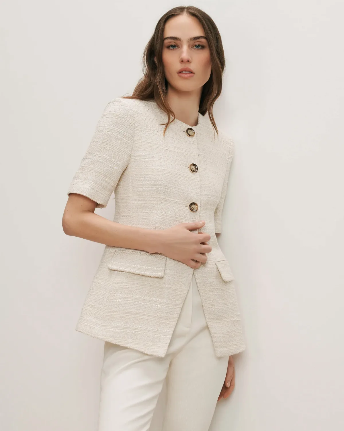 Bodie Tweed Jacket by Veronica Beard