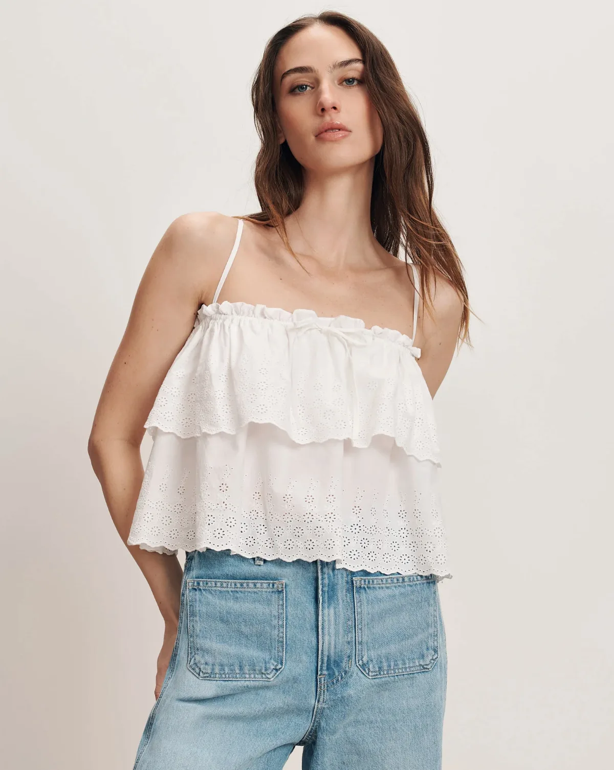 Oseanna Eyelet Camisole