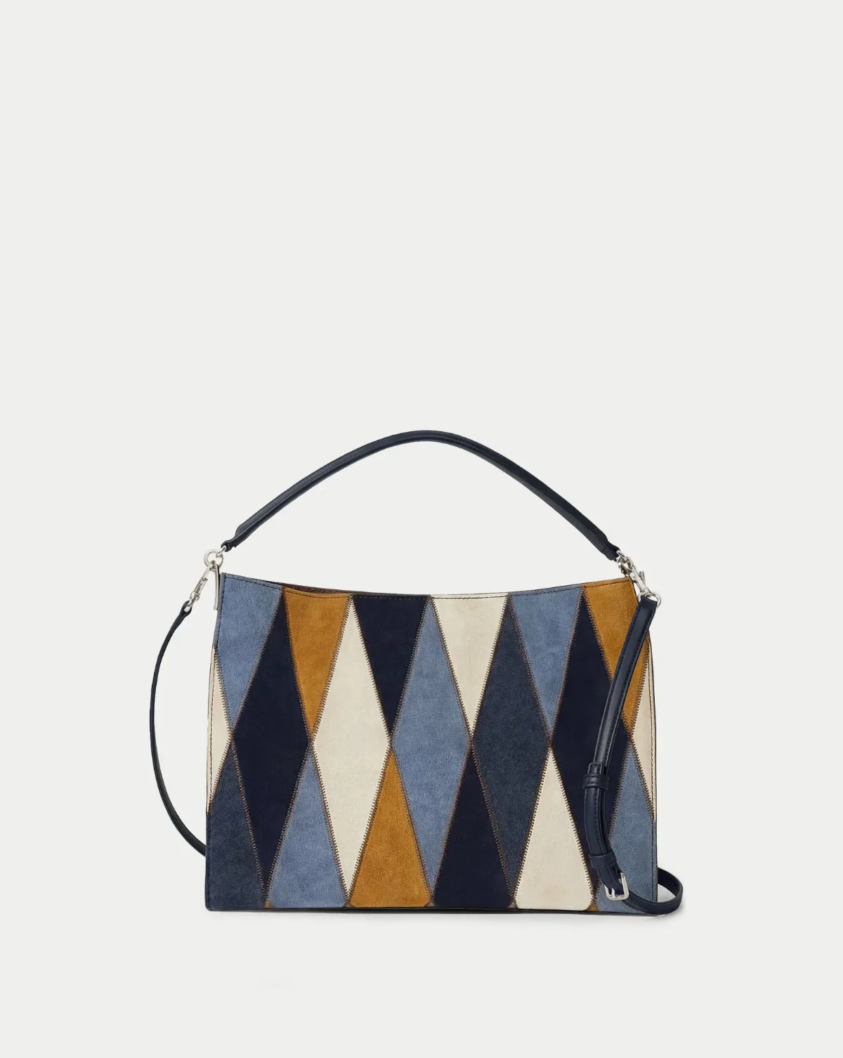 Vida Patchwork Shoulder Bag by Veronica Beard