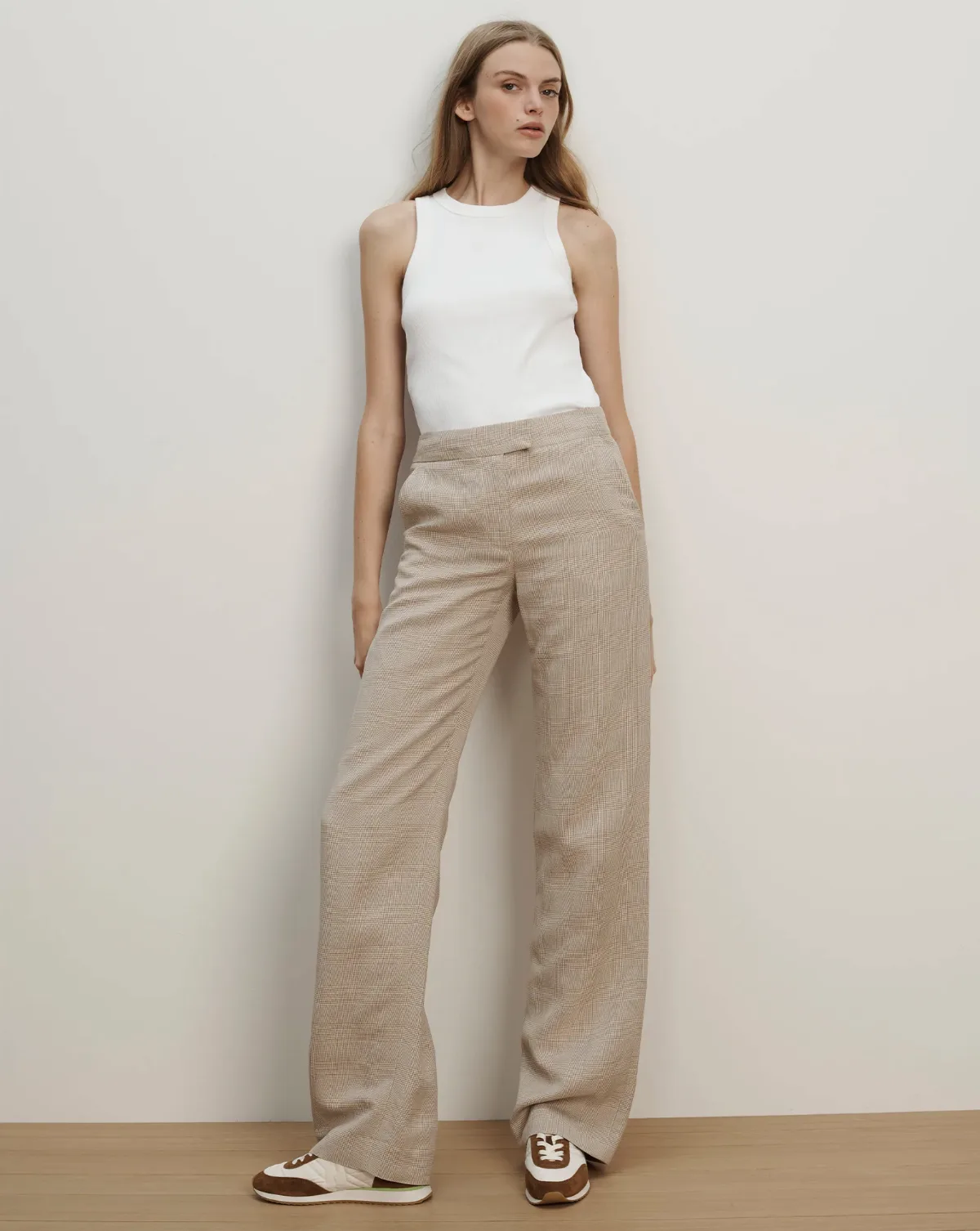 Broderick Plaid Pant by Veronica Beard