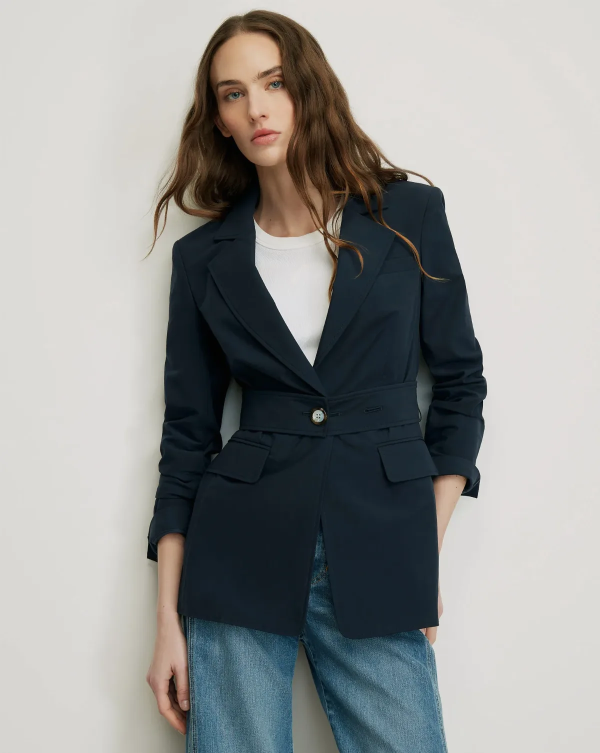 Howard Belted Jacket by Veronica Beard
