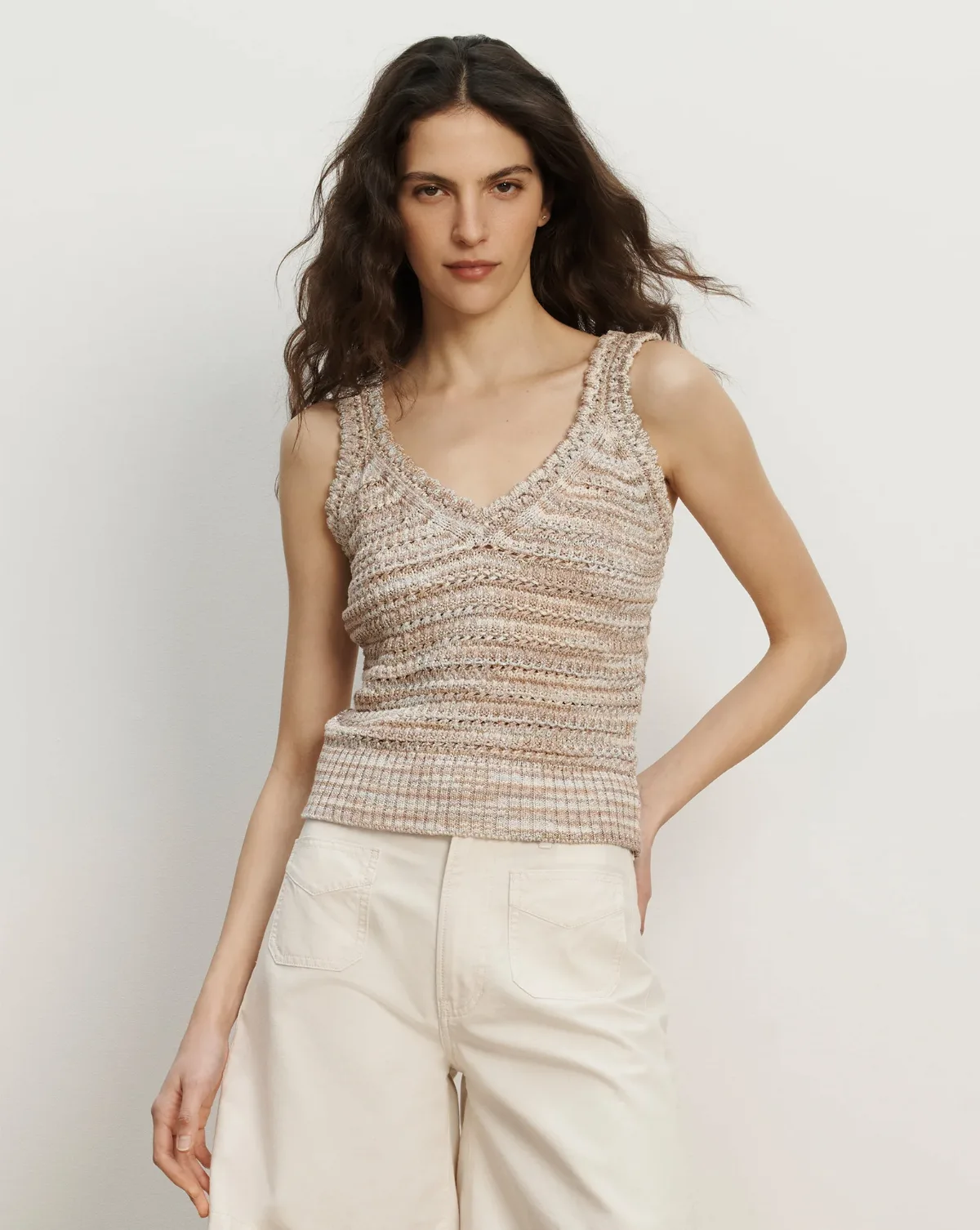 Selwyn Knit Tank Top by Veronica Beard