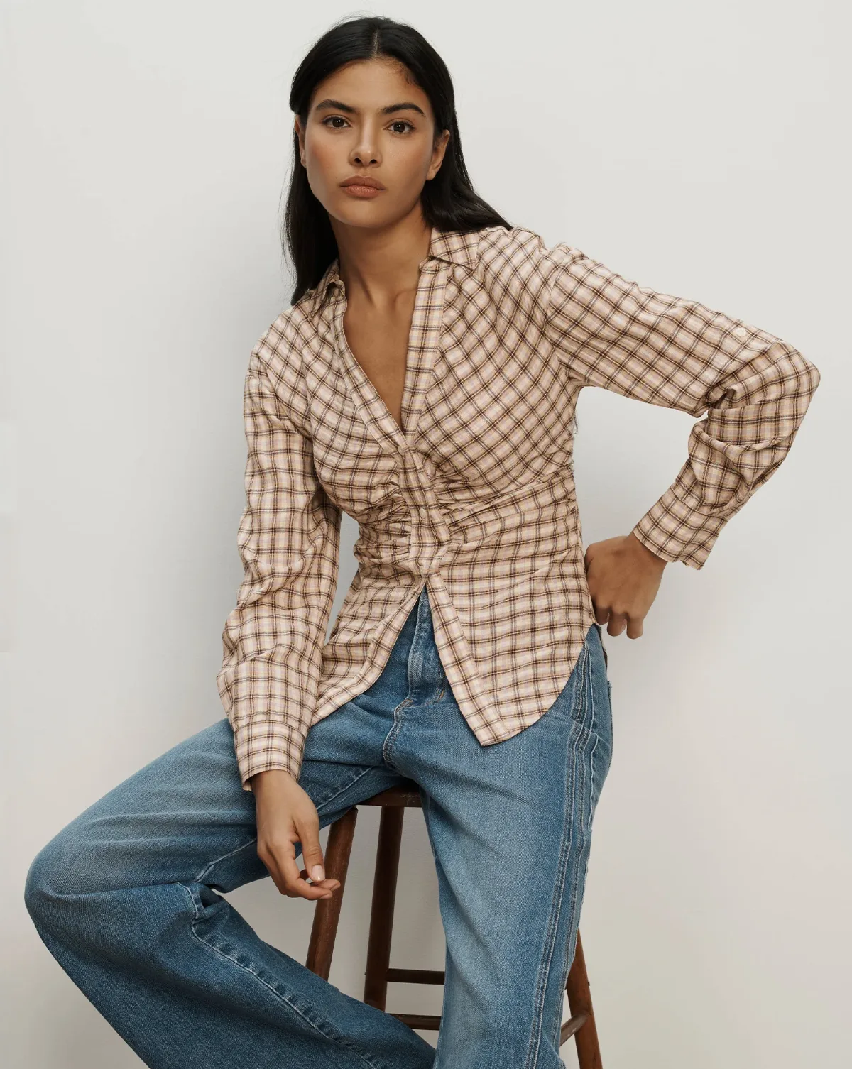 Devra Button-Down Shirt