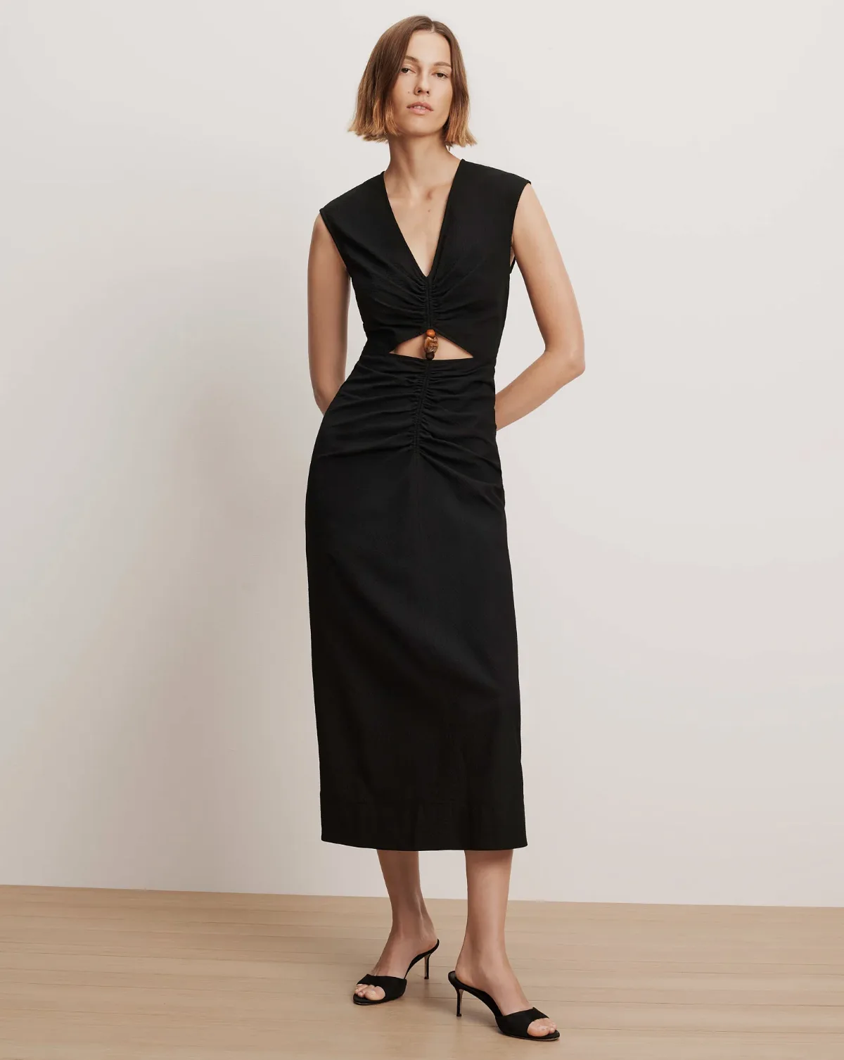Marisabel Cutout Midi Dress by Veronica Beard