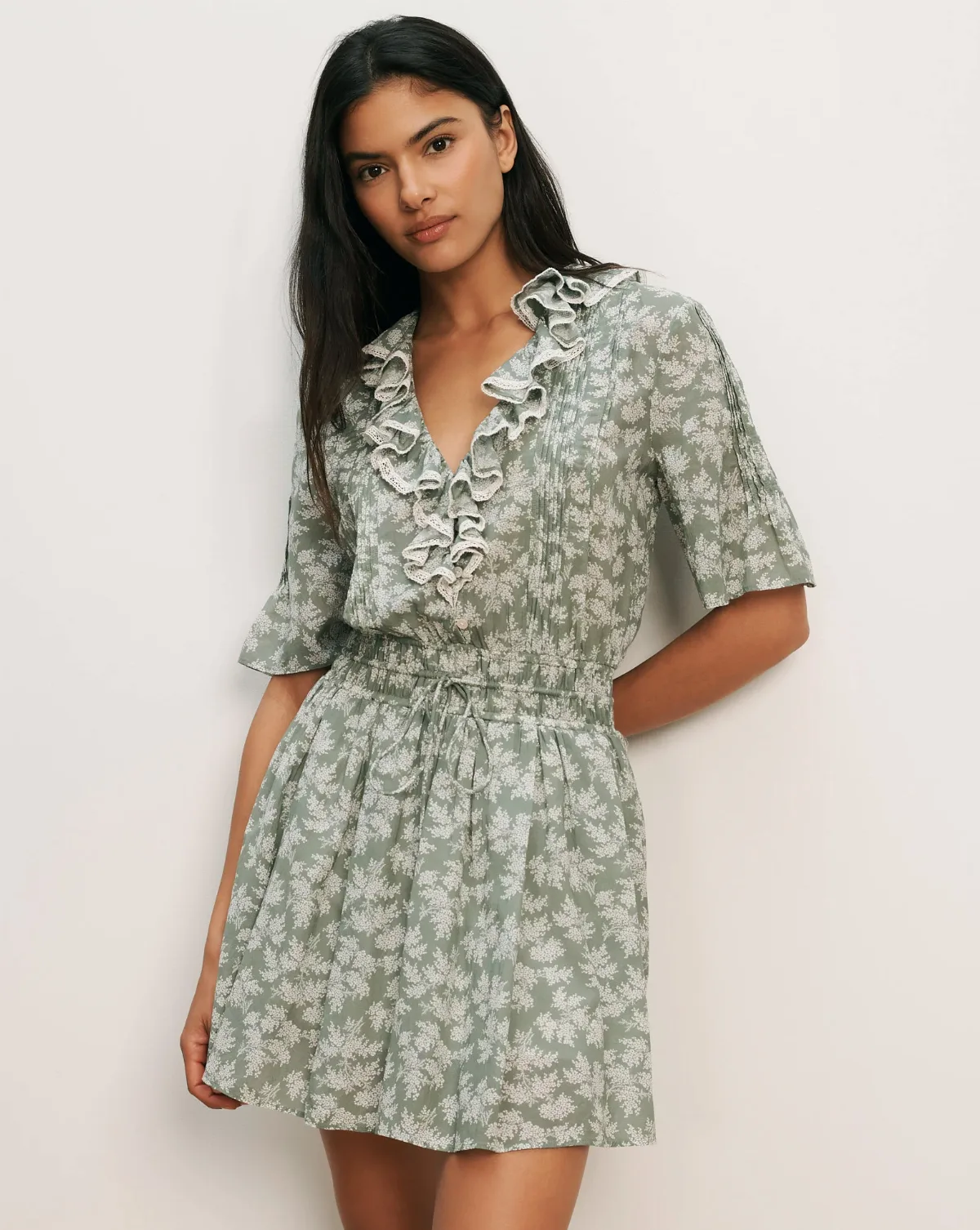Gallagher Floral Mini Dress by Veronica Beard