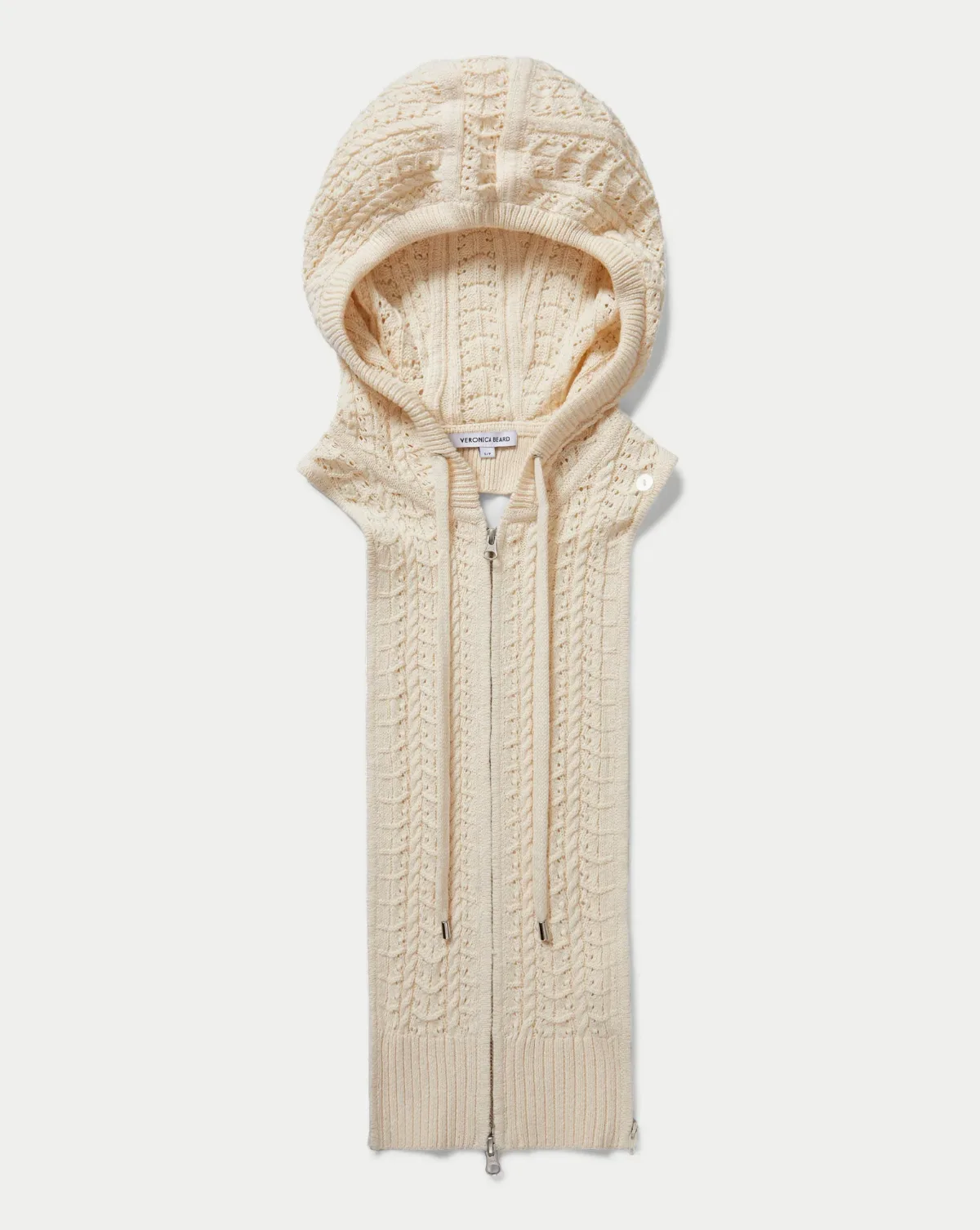 Wickham Knit Hoodie Dickey by Veronica Beard