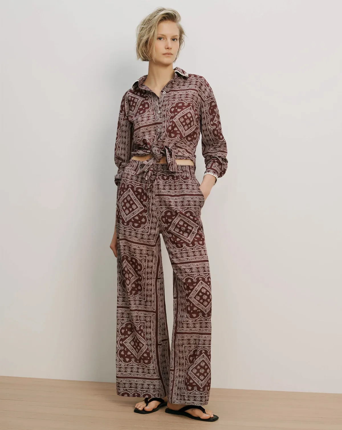 Sylvester Wide-Leg Pant by Veronica Beard