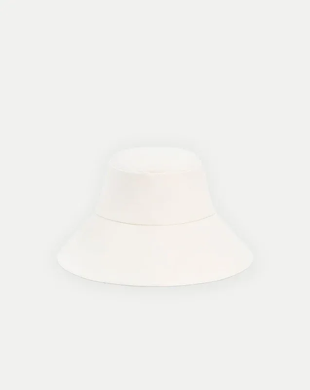 Walker Cotton Bucket Hat by Veronica Beard