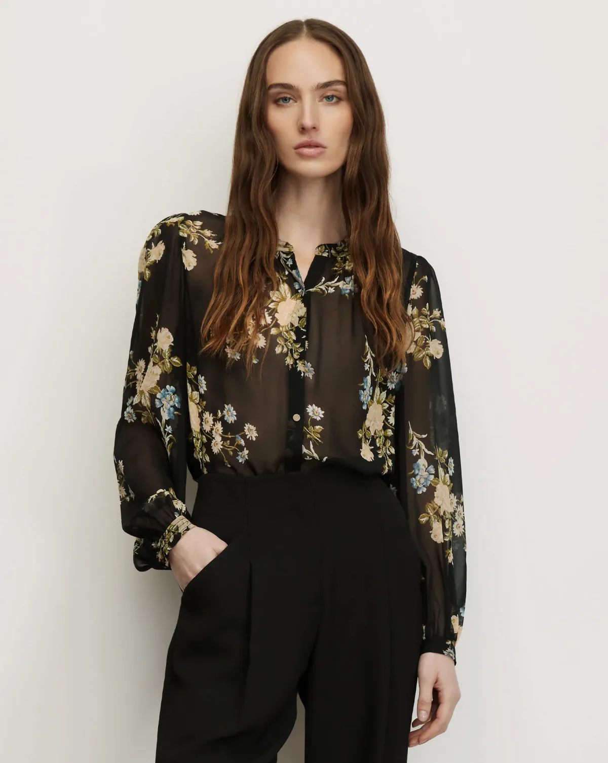 Ashlynn Silk Blouse