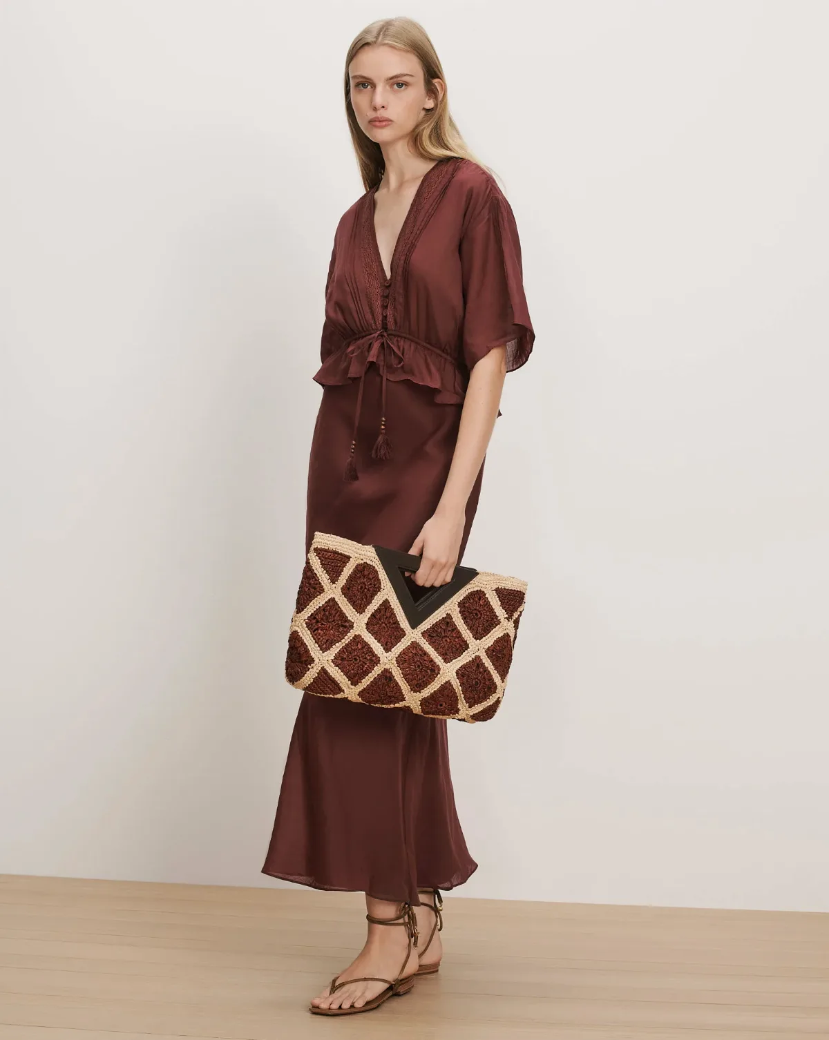 Dominick Midi Dress by Veronica Beard