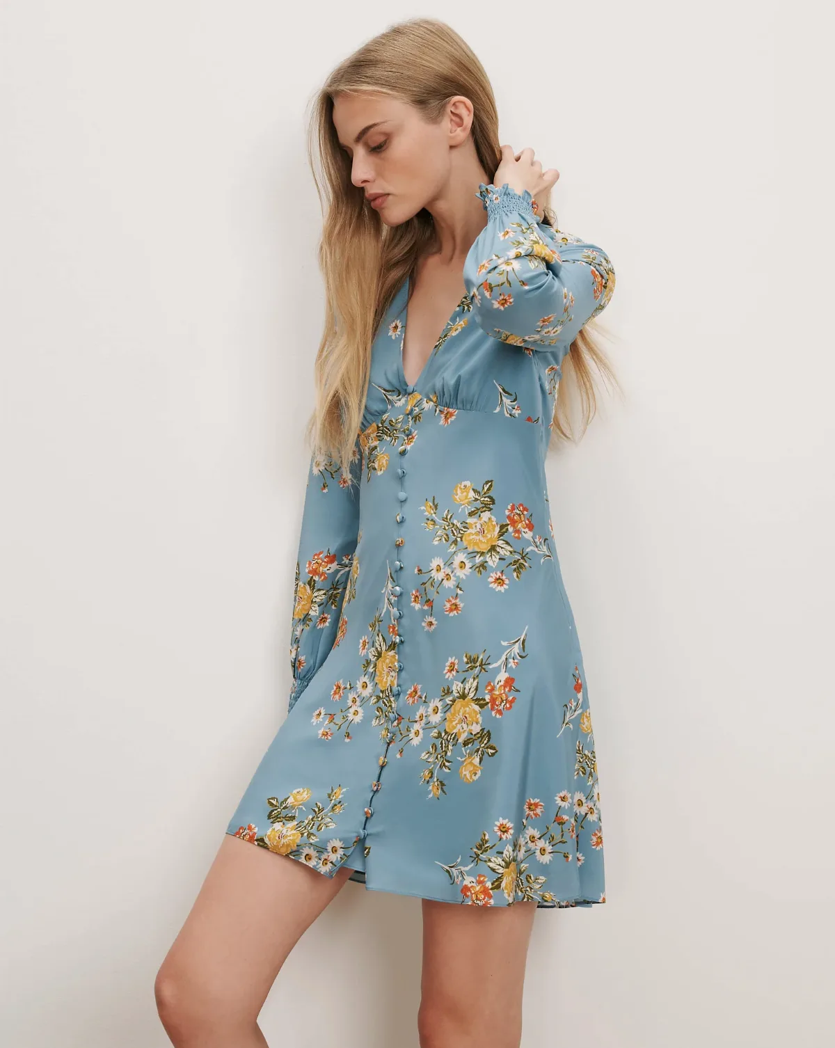 Gabria Floral Mini Dress by Veronica Beard