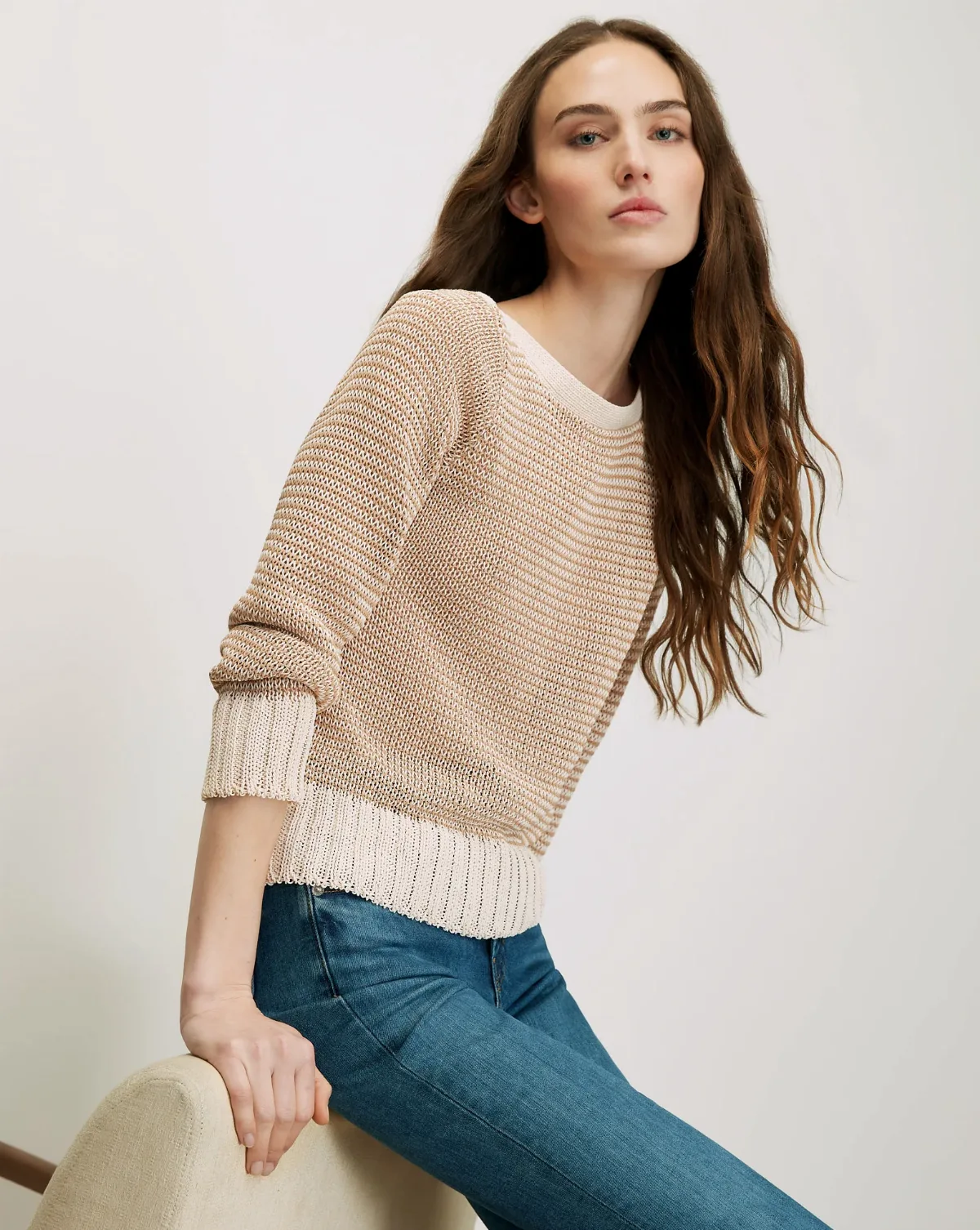 Orlian Knit Pullover by Veronica Beard