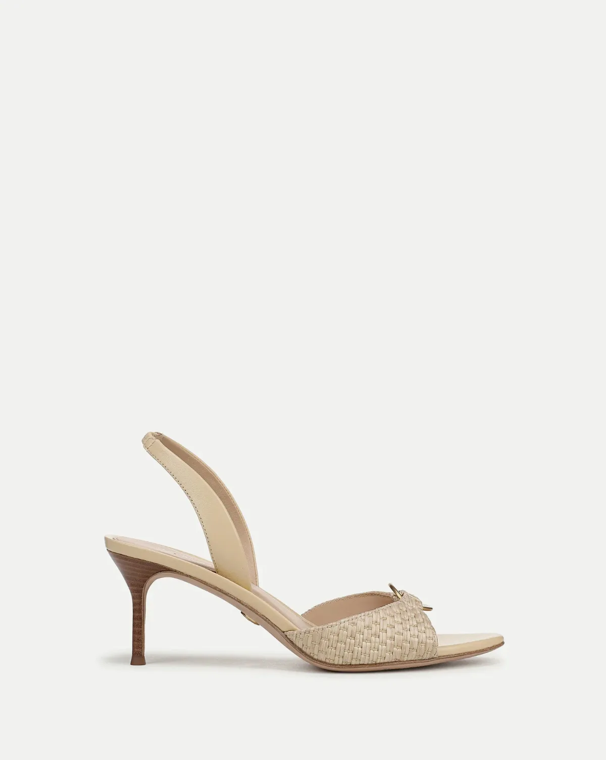 Tia Raffia Slingback Sandal by Veronica Beard
